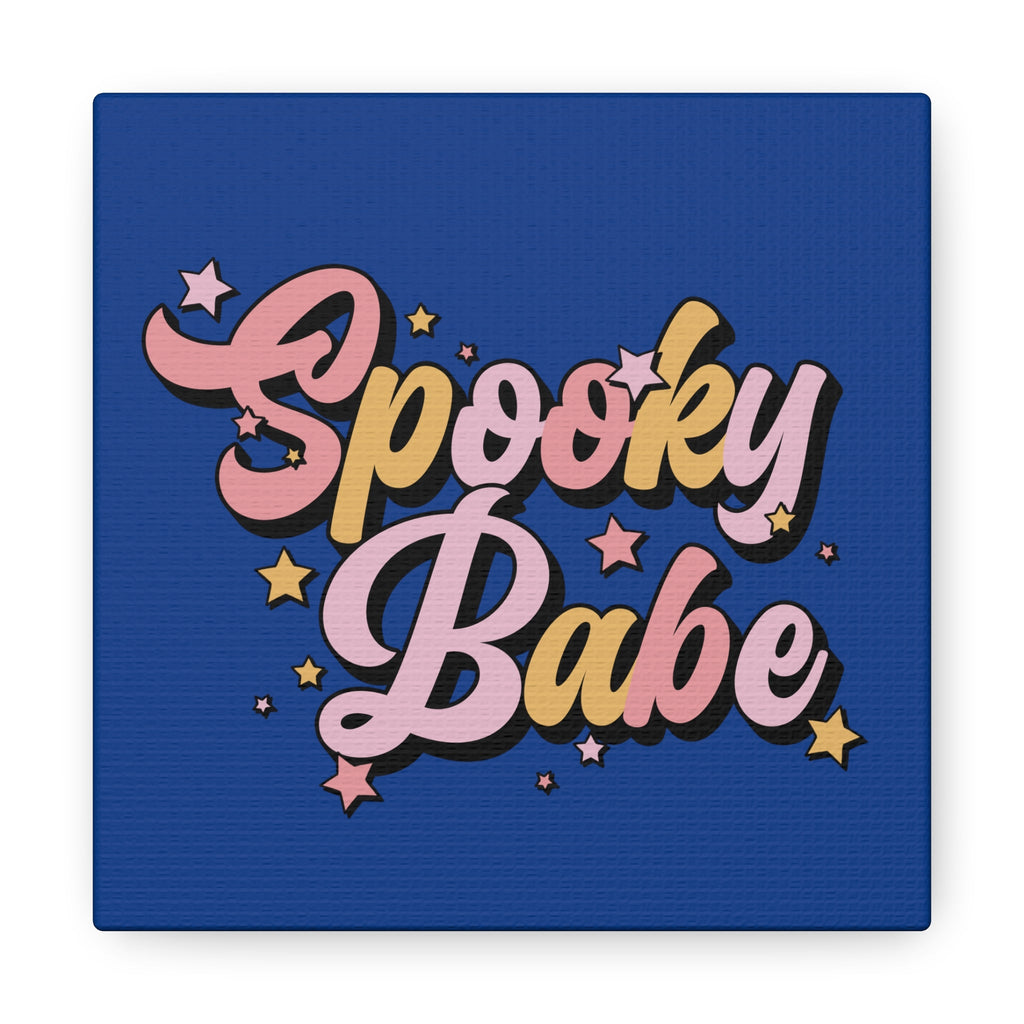 Spooky Babe Canvas Gallery Wrap
