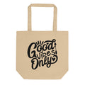Good Vibes Only Eco Cotton Tote Bag