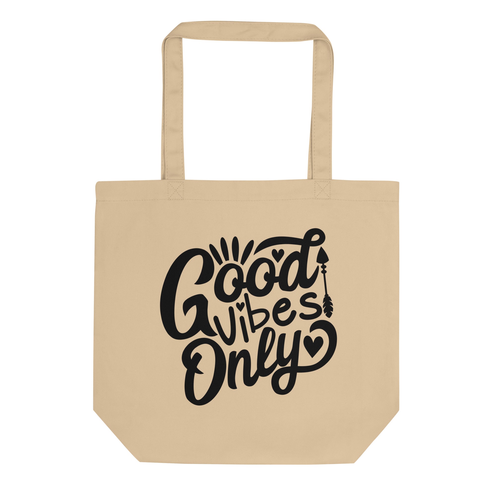 Good Vibes Only Eco Cotton Tote Bag