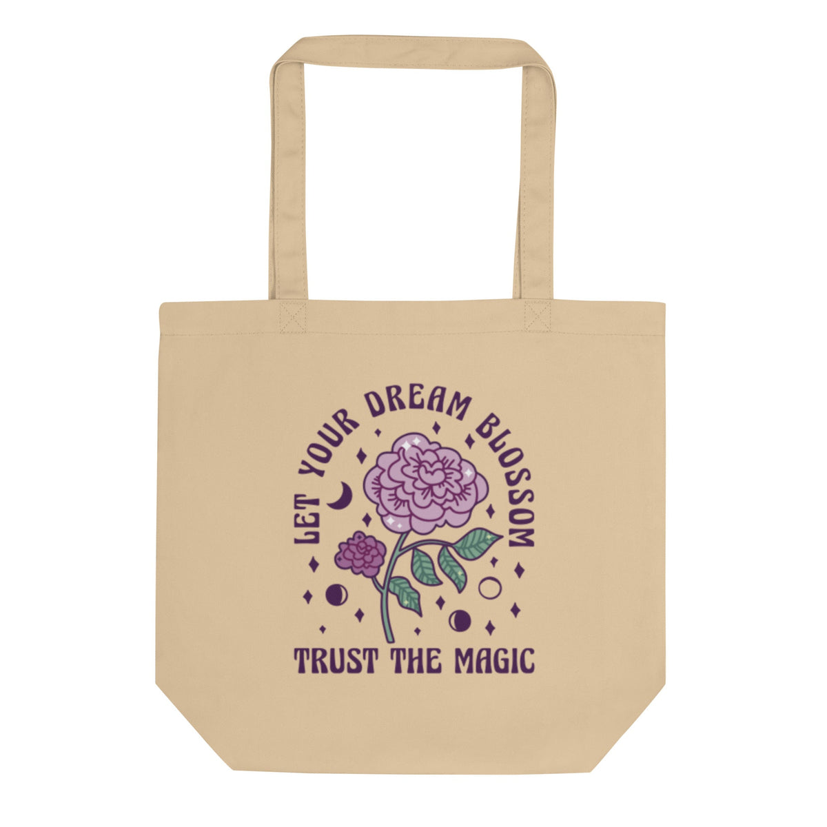 Let Your Dream Blossom Eco Cotton Tote Bag