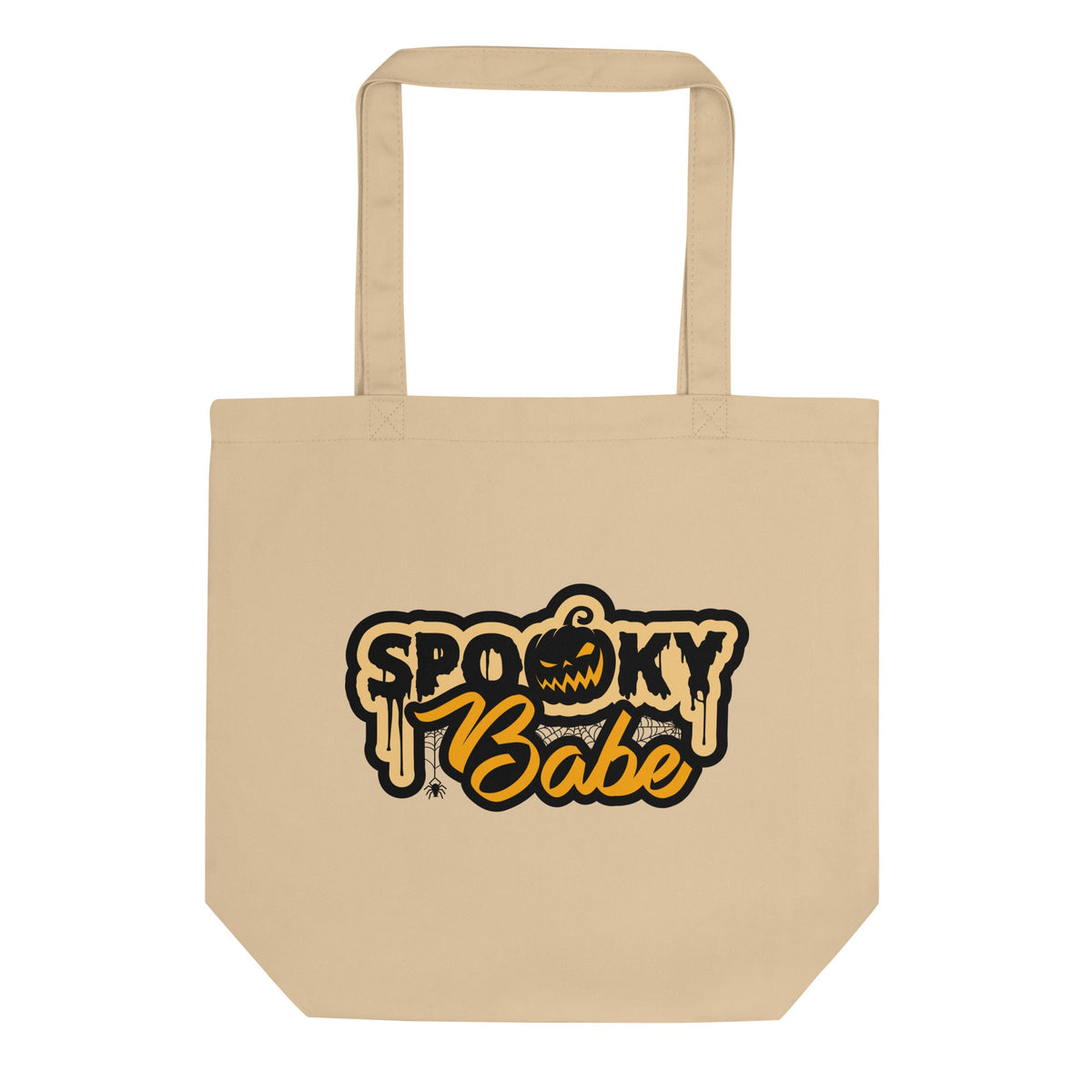 Spooky Babe Halloween Eco Cotton Tote Bag