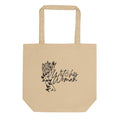 Witchy Woman Crystals Celestial Halloween Eco Cotton Tote Bag
