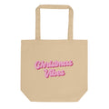 Christmas Vibes Eco Cotton Tote Bag