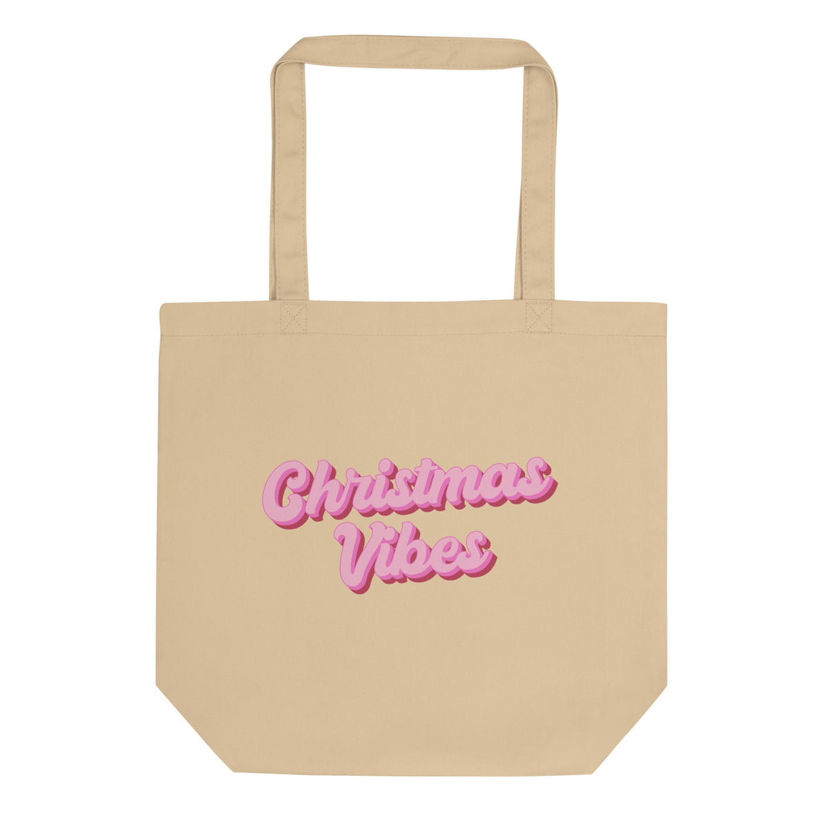 Christmas Vibes Eco Cotton Tote Bag