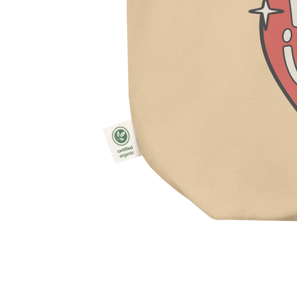 Teaching Is A Work Of Heart Eco Cotton Tote Bag