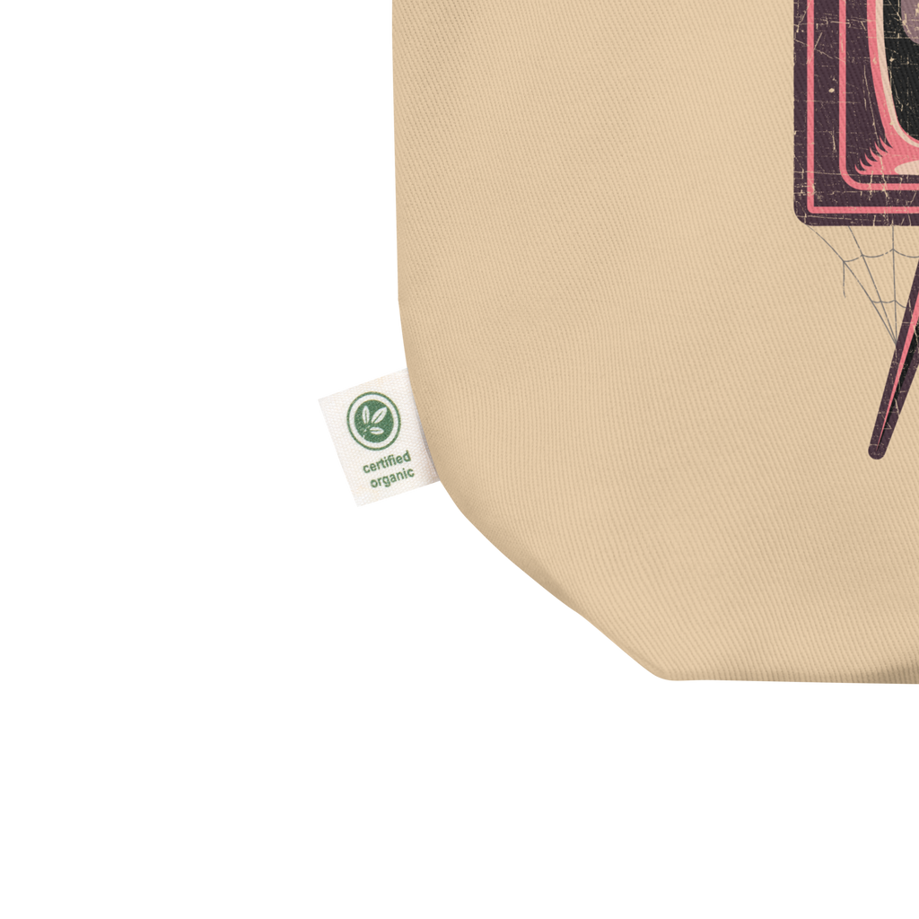 Horror Movies And Chill Distressed Style Halloween Eco Cotton Tote Bag