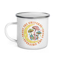 Trust The Universe Hot Chocolate Camping Enamel Mug