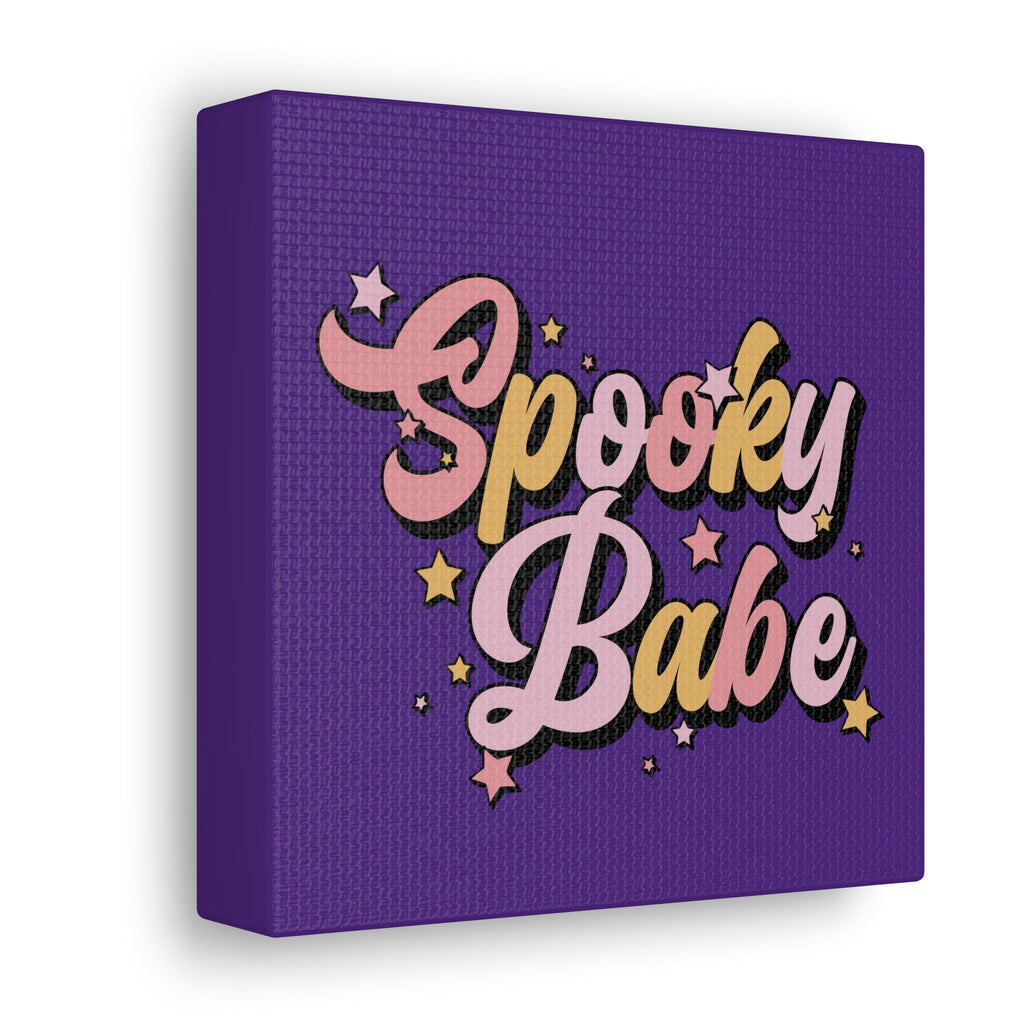 Spooky Babe Canvas Gallery Wrap