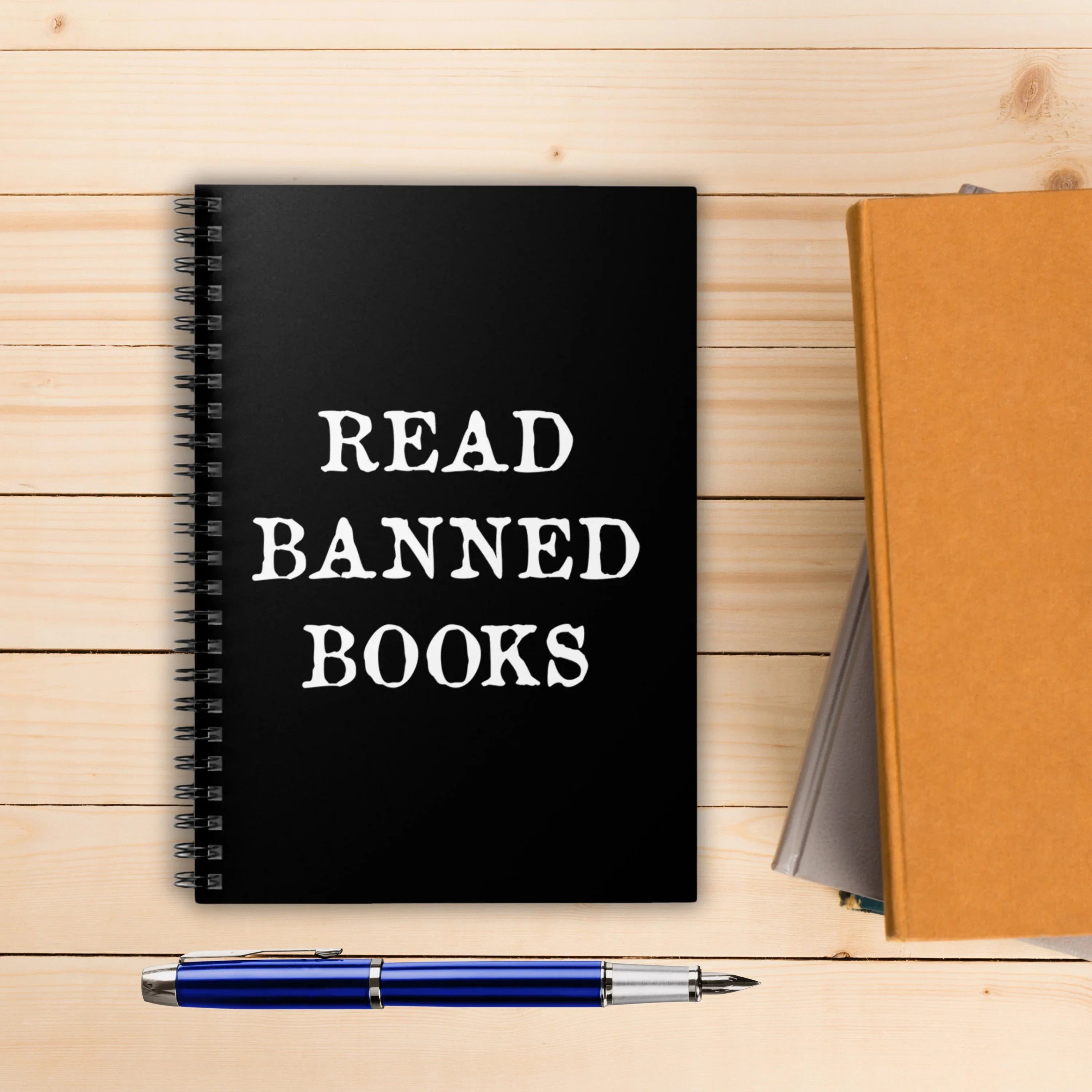 Read Banned Books Spiral Notebook - Ruled Line
