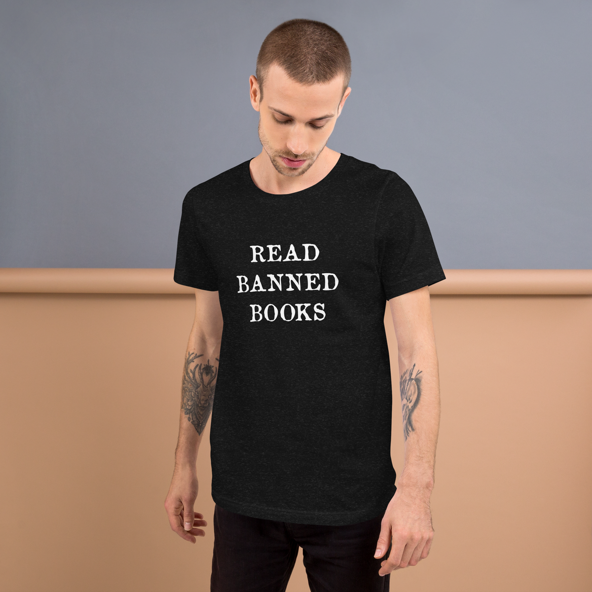 Read Banned Books Black Bella Canvas Unisex T-shirt