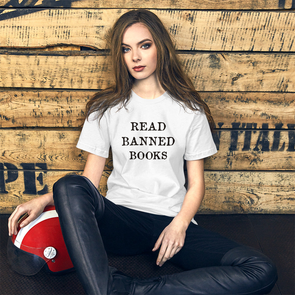 Read Banned Books Bella Canvas Unisex T-shirt