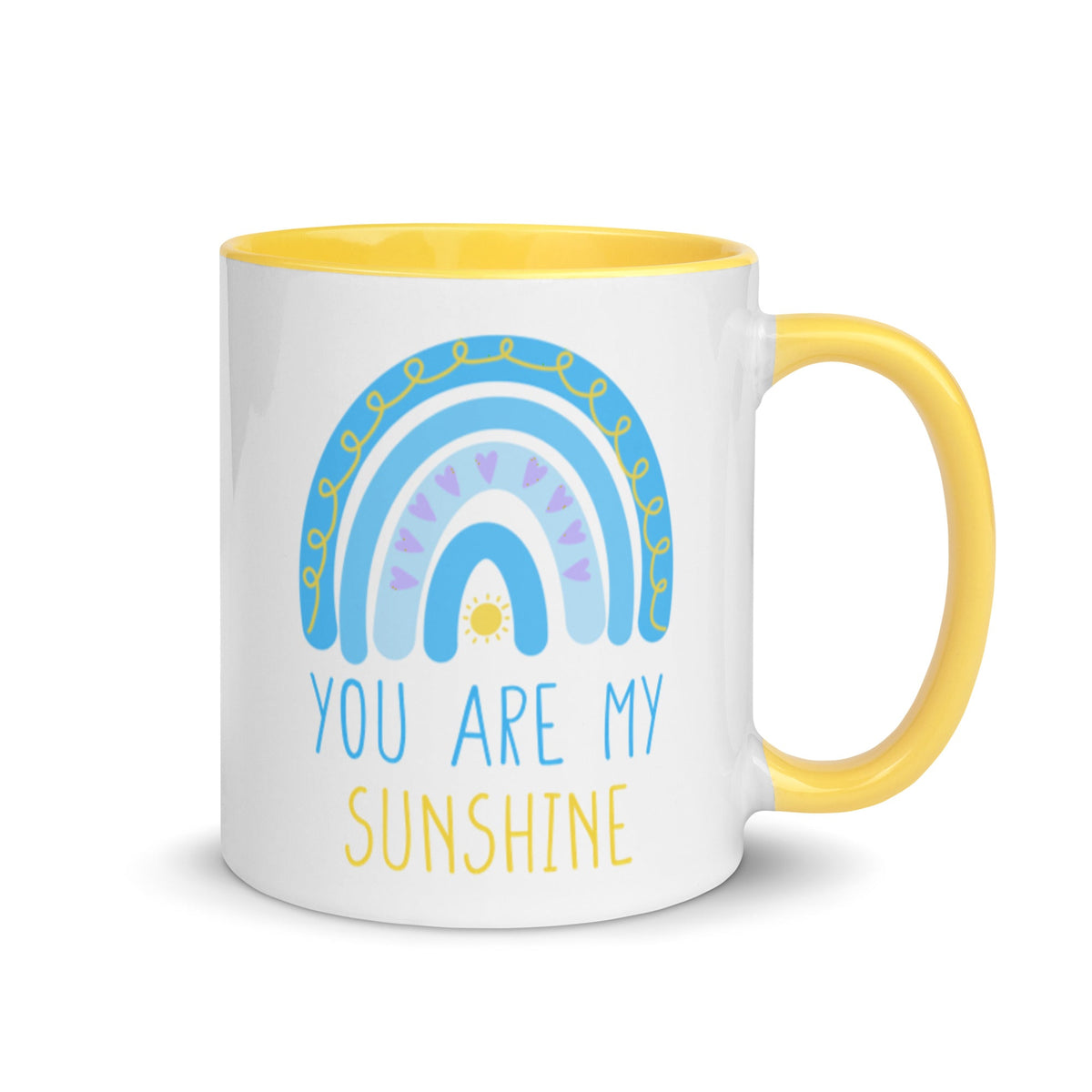 You Are My Sunshine Boho Rainbow Mug