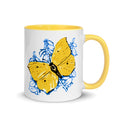 Ukrainian Butterfly Mug, Stand With Ukraine, Butterfly Mug, Ukrainian Decor