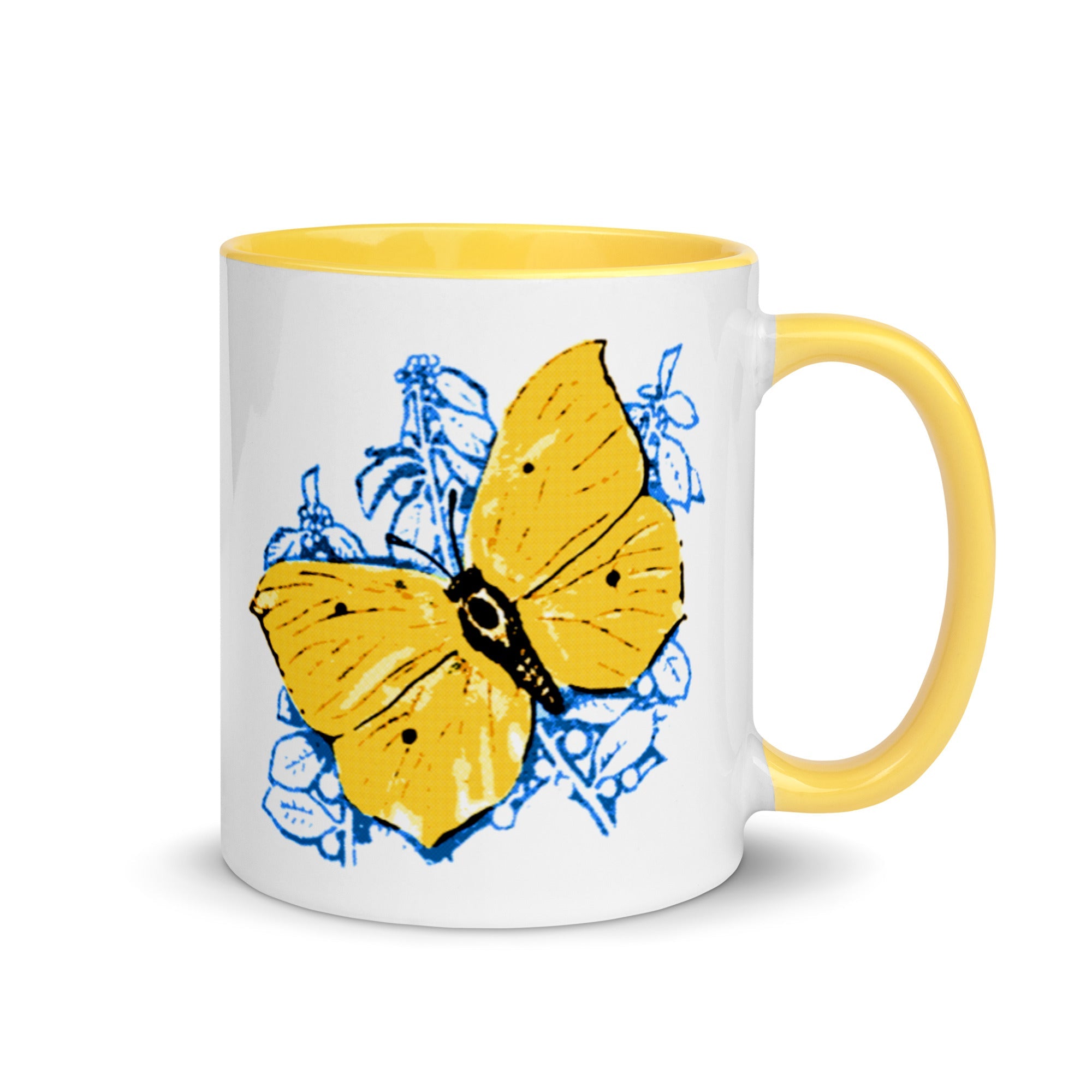 Ukrainian Butterfly Mug, Stand With Ukraine, Butterfly Mug, Ukrainian Decor