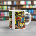 Frankenstein Retro Vintage Comic Book Cover Halloween Coffee Mug