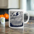The Witches Flight Retro Halloween Coffee Mug