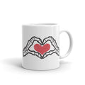 Skeleton Hand Love Mug