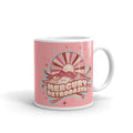 Mercury Retrodazed Astronomy Mercury Retrograde Celestial Pink Distressed Style Celestial Glossy Mug