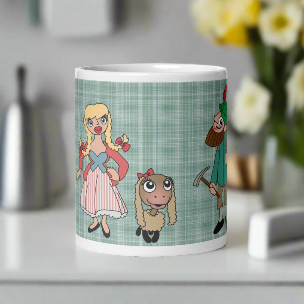 Sound of Music Lonely Goatherd Marionettes Ceramic Coffee Mug