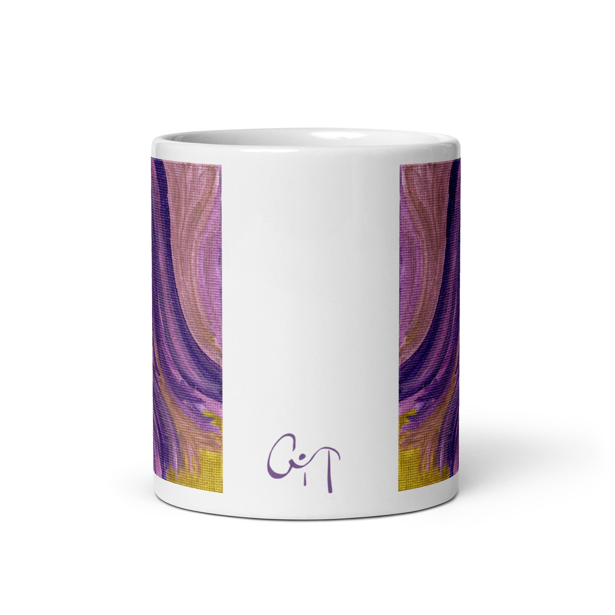 Love Frequency Caden Caraco Glossy Mug