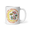 Trust The Universe White Glossy Mug