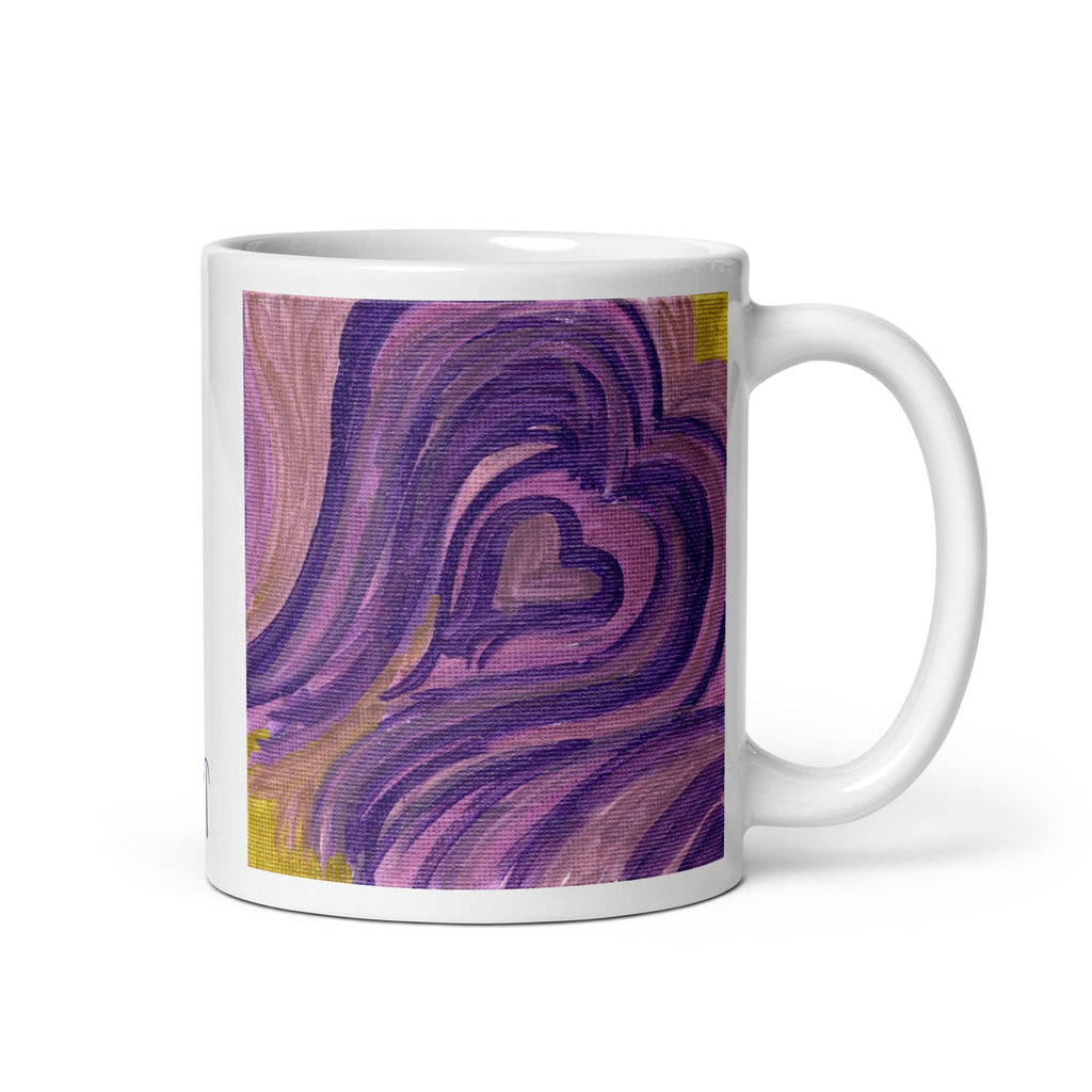 Love Frequency Caden Caraco Glossy Mug