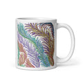 Space Feathers 2 Caden Caraco Art Mug