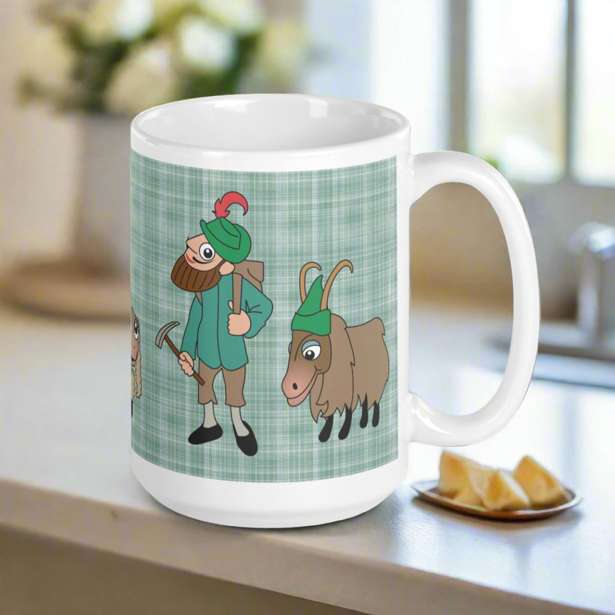 Sound of Music Lonely Goatherd Marionettes Ceramic Coffee Mug