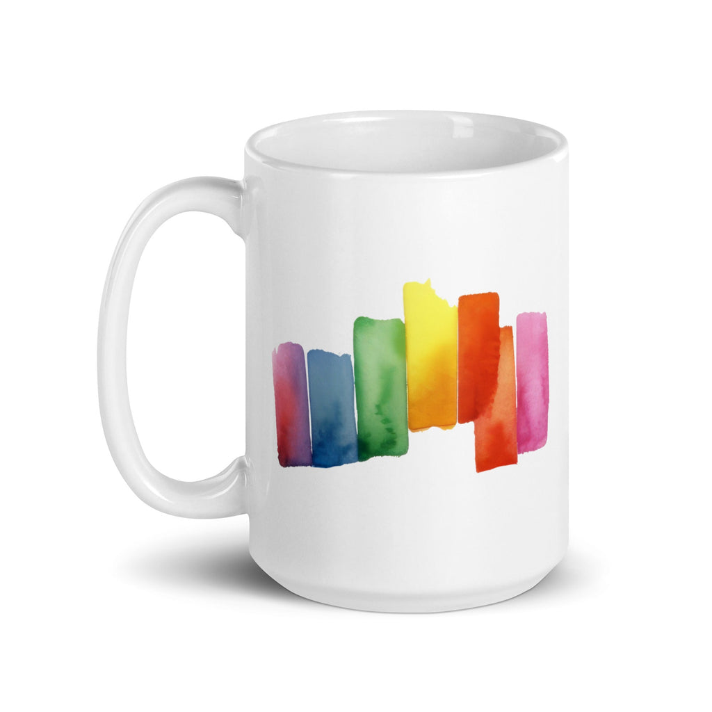 Rainbow Pride Glossy Coffee Mug