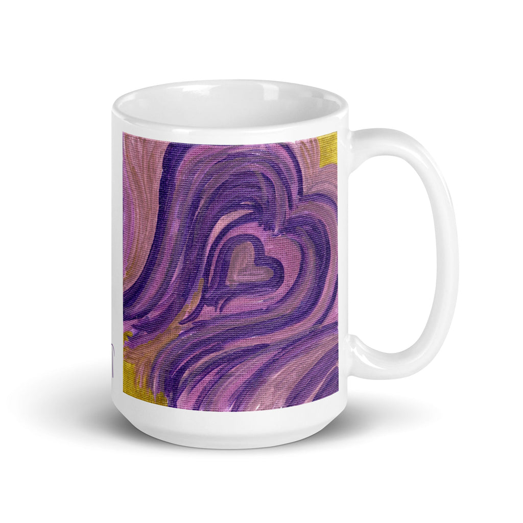 Love Frequency Caden Caraco Glossy Mug