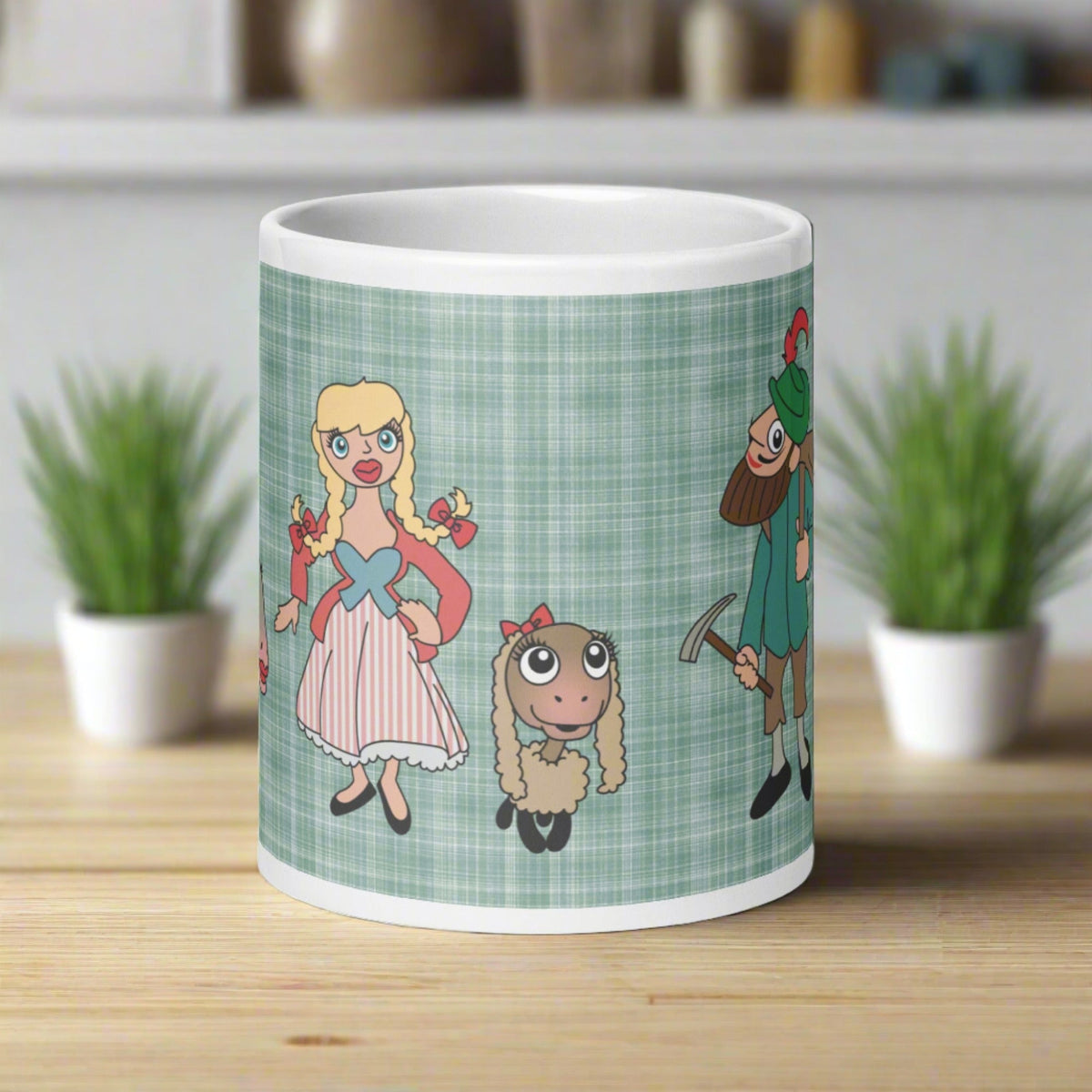 Sound of Music Lonely Goatherd Marionettes Ceramic Coffee Mug