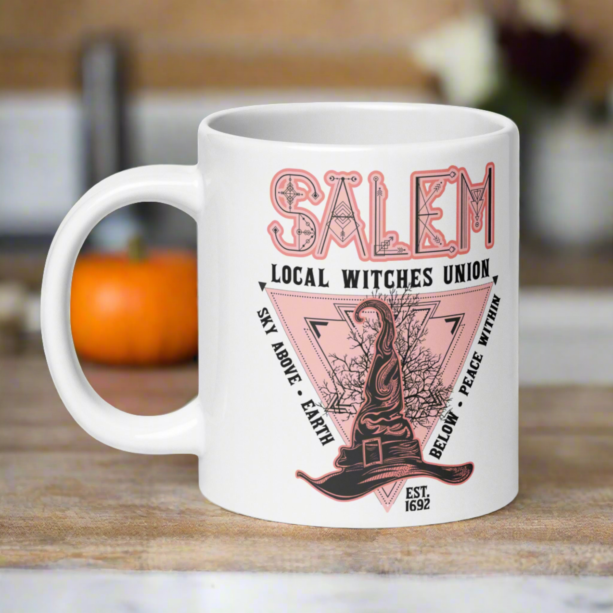 Salem Local Witches Union Halloween Glossy Coffee Mug